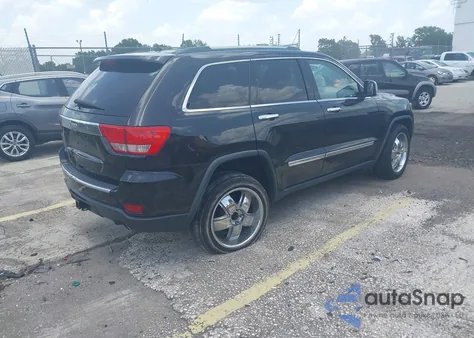 2013 Jeep Grand Cherokee Overland z USA, uszkodzony, nr VIN 1C4RJECG5DC534481